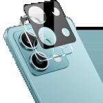 Set 2 folii sticla securizata camera foto Bizon Glass Lens compatibile cu Xiaomi Redmi Note 13 5G, Negru 4 - lerato.ro