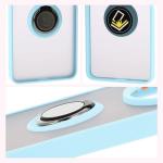 Carcasa Bizon Hybrid Ring compatibila cu Xiaomi Redmi 14C 4G / Poco C75, Light Blue 5 - lerato.ro