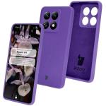 Carcasa Bizon Soft compatibila cu Xiaomi Redmi 14C 4G / Poco C75, Mov 3 - lerato.ro