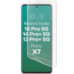 Folie protectie Bizon Hydrogel compatibila cu Xiaomi Redmi Note 13 Pro Plus 5G / Redmi Note 14 Pro 5G / Redmi Note 14 Pro Plus 5G / POCO X7, Transparent 6 - lerato.ro