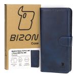 Hsua flip cover Bizon Pocket compatibila cu Xiaomi Poco M6 Pro 4G / Xiaomi Redmi Note 13 Pro 4G, Navy Blue 3 - lerato.ro