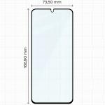 Set 2 folii sticla securizata Bizon Glass Edge Duo compatibile cu Xiaomi Redmi 14C 4G / POCO C75, Negru 3 - lerato.ro