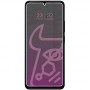 Folie sticla hibrid Bizon Glass Mule Shadow Privacy compatibila cu Xiaomi Redmi 14C 4G / 5G, Negru