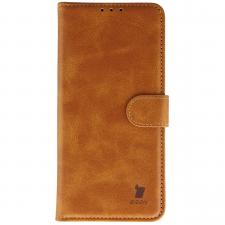 Huse si carcase OnePlus Nord CE5 5G, Hsua flip cover Bizon Pocket compatibila cu OnePlus Nord CE5 5G, Maro, lerato.ro