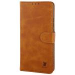 Hsua flip cover Bizon Pocket compatibila cu OnePlus Nord CE5 5G, Maro 4 - lerato.ro