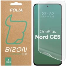 Folii protectie telefoane OnePlus, Set 2 folii protectie Bizon Hydrogel compatibile cu OnePlus Nord CE5 5G, Transparent, lerato.ro