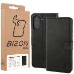 Hsua flip cover Bizon Pocket compatibila cu OnePlus Nord CE5 5G, Negru 7 - lerato.ro