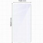 Folie sticla hibrid Bizon Glass Mule compatibila cu OnePlus Nord CE5 5G, Transparent 3 - lerato.ro