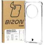 Carcasa Bizon Salpa compatibila cu Realme 12 Pro / 12 Pro Plus, Transparent 3 - lerato.ro