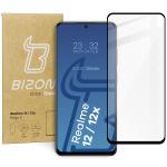 Folie sticla securizata Bizon Glass Edge 2 compatibila cu Realme 12 5G / 12x 5G, Negru 2 - lerato.ro