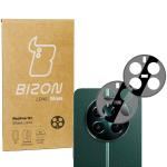 Set 2 folii sticla securizata camera foto Bizon Glass Lens compatibile cu Realme 12 Plus, Negru 3 - lerato.ro
