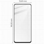 Folie sticla securizata Bizon Glass Edge 2 compatibila cu Realme 12 4G, Negru 3 - lerato.ro