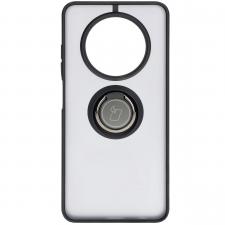 Huse Telefoane, Carcasa Bizon Hybrid Ring compatibila cu Realme 12 / 12x, Negru, lerato.ro