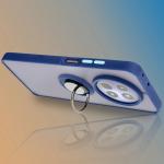 Carcasa Bizon Hybrid Ring compatibila cu Realme 12 / 12x, Albastru 10 - lerato.ro