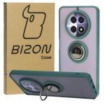 Carcasa Bizon Hybrid Ring compatibila cu Realme 12 / 12x, Verde 3 - lerato.ro
