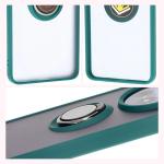 Carcasa Bizon Hybrid Ring compatibila cu Realme 12 / 12x, Verde 7 - lerato.ro