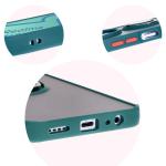 Carcasa Bizon Hybrid Ring compatibila cu Realme 12 / 12x, Verde 9 - lerato.ro