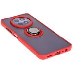 Carcasa Bizon Hybrid Ring compatibila cu Realme 12 / 12x, Rosu 5 - lerato.ro