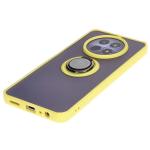 Carcasa Bizon Hybrid Ring compatibila cu Realme 12 / 12x, Galben 4 - lerato.ro