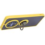 Carcasa Bizon Hybrid Ring compatibila cu Realme 12 / 12x, Galben 6 - lerato.ro