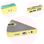 Carcasa Bizon Hybrid Ring compatibila cu Realme 12 / 12x, Galben 9 - lerato.ro