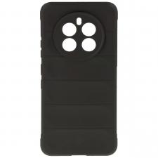 Huse si carcase Realme 12 Plus, Carcasa Bizon Tur compatibila cu Realme 12 Plus, Negru, lerato.ro