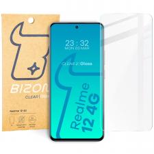 Folii protectie telefoane Realme, Folie sticla securizata Bizon Glass Clear 2 compatibila cu Realme 12 4G, Transparent, lerato.ro