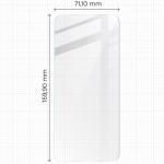 Folie sticla securizata Bizon Glass Clear 2 compatibila cu Realme 12 4G, Transparent 3 - lerato.ro