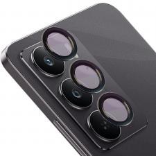 Folii protectie telefoane Realme, Folie sticla securizata camera foto Bizon Glass Snap Lens compatibila cu Realme C75, Negru, lerato.ro