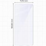 Folie sticla hibrid Bizon Glass Mule compatibila cu Realme C71 4G, Transparent 3 - lerato.ro