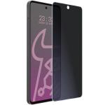 Folie sticla hibrid Bizon Glass Mule Shadow Privacy compatibila cu Realme C71 4G, Negru 6 - lerato.ro
