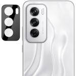 Set 2 folii sticla securizata camera foto Bizon Glass Lens compatibile cu Oppo Reno 12 / 12 Pro, Negru 2 - lerato.ro