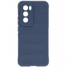 Carcasa Bizon Tur compatibila cu Oppo Reno 12 Pro, Dark Blue
