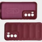 Carcasa Bizon Tur compatibila cu Oppo Reno 12, Dark Purple 7 - lerato.ro
