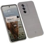 Carcasa Bizon Tur compatibila cu Oppo Reno 12, Light Grey 3 - lerato.ro