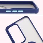 Carcasa Bizon Hybrid Ring compatibila cu Oppo Reno 12 Pro, Albastru 4 - lerato.ro