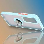 Carcasa Bizon Hybrid Ring compatibila cu Oppo Reno 12 Pro, Light Blue 7 - lerato.ro
