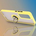 Carcasa Bizon Hybrid Ring compatibila cu Oppo Reno 12 Pro, Galben 7 - lerato.ro