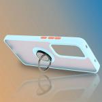 Carcasa Bizon Hybrid Ring compatibila cu Oppo Reno 12, Light Blue 7 - lerato.ro
