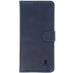 Hsua flip cover Bizon Pocket compatibila cu Oppo Reno 12, Navy Blue 2 - lerato.ro