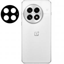 Folii protectie telefoane OnePlus, Set de 2 protectii camera foto Bizon Glass Lens compatibile cu OnePlus 13, Negru, lerato.ro
