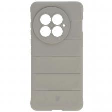 Huse si carcase OnePlus , Carcasa Bizon Tur compatibila cu OnePlus 13, Light Grey, lerato.ro