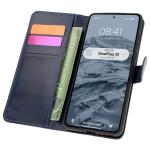 Husa flip cover Bizon Pocket compatibila cu OnePlus 13, Navy Blue 3 - lerato.ro