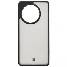 Huse si carcase OnePlus , Carcasa Bizon Angelo compatibila cu OnePlus 13R, Transparent / Negru, lerato.ro