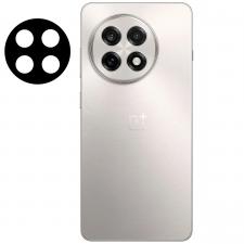 Folii protectie telefoane OnePlus, Set de 2 protectii camera foto Bizon Glass Lens compatibile cu OnePlus 13R, Negru, lerato.ro