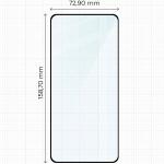 Folie sticla securizata Bizon Glass Edge 2 compatibila cu OnePlus 13R, Negru 3 - lerato.ro
