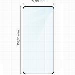 Set protectie 3in1 Bizon Glass Edge Pack, 2 folii sticla ecran + 1 folie sticla camera foto, compatibil cu OnePlus 13R, Negru 3 - lerato.ro