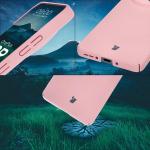 Carcasa Bizon Shell compatibila cu OnePlus 13R, Roz 6 - lerato.ro