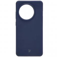 Huse si carcase OnePlus , Carcasa Bizon Soft compatibila cu OnePlus 13R, Dark Blue, lerato.ro