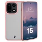 Carcasa Bizon Angelo compatibila cu OnePlus 15, Transparent / Roz 3 - lerato.ro